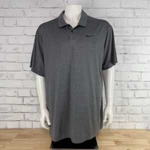 Nike‎ Shirt Men's XXL Polo Short Sleeve Performance Golf Vapor Nike Golf Dri-Fit